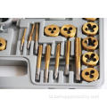 Ukuran inci 40-piece tap dan die set